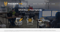 Desktop Screenshot of phoenixwebgroup.com