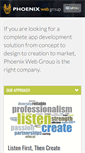 Mobile Screenshot of phoenixwebgroup.com